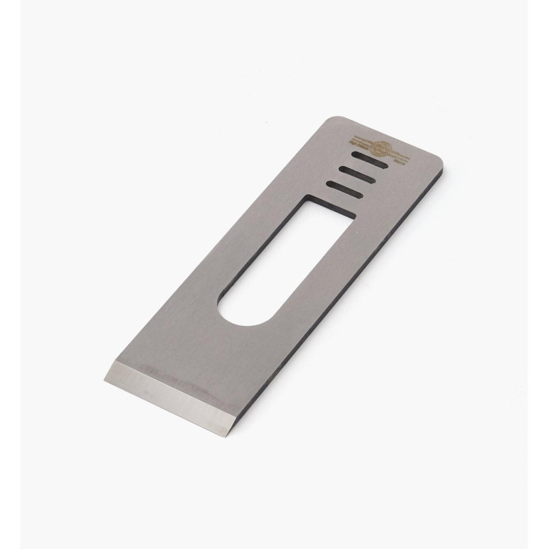 Block Plane blade O1 1 3/8" wide with 5/8" slot width - 19P20.82 (BW138)