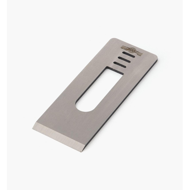 Block Plane blade O1 1 5/8" wide with 5/8" slot width - 19P20.83 (BW162)