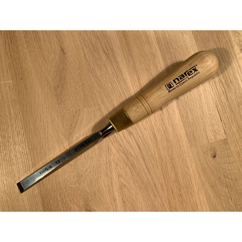 12mm Narex Premium Chisels, waxed finish handle - 811662
