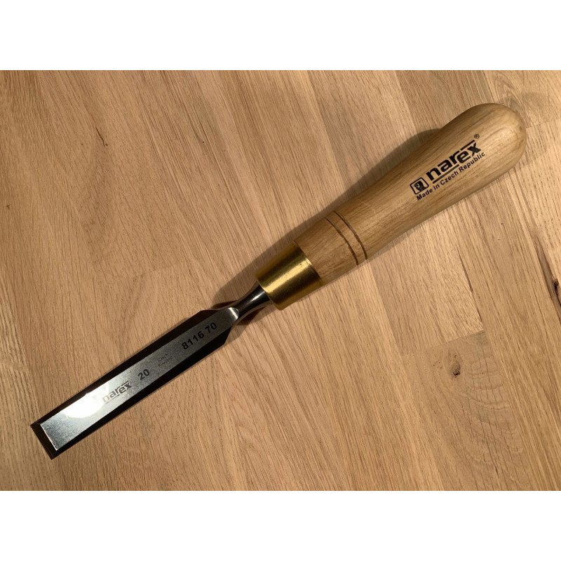 20mm Narex Premium Chisels, waxed finish handle - 811670