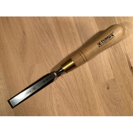 20mm Narex Premium Chisels, waxed finish handle - 811670