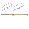 Square End Scraper HSS Left