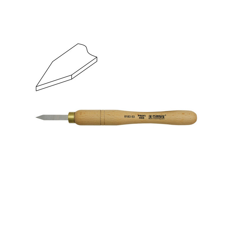 Parting chisel HSS MINI