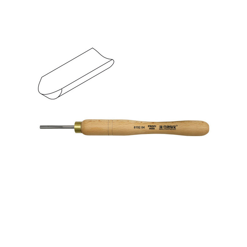 Spindle gouge HSS MINI (3mm)