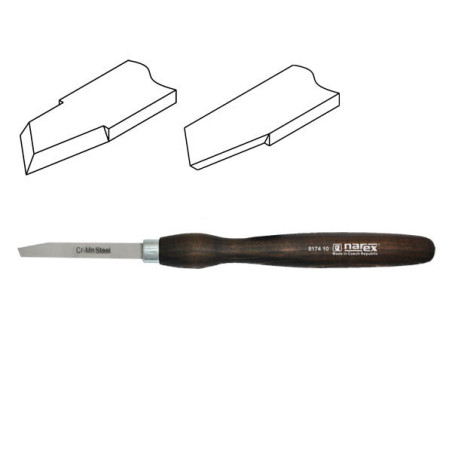 Square End Scraper Left