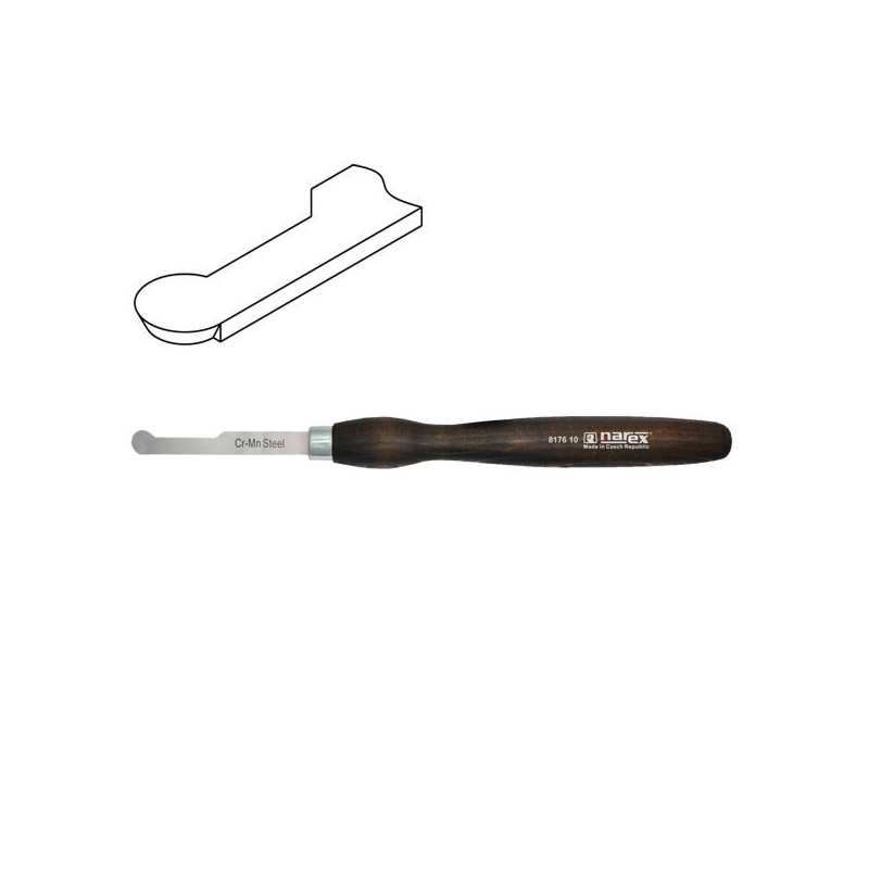 Round Side Cutting Scraper