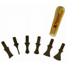 Carving Scrapers