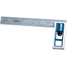 Anslagsvinkel med längdjusterbar linjal 150mm