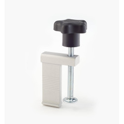 T-spårskene -stopp och -spännare