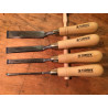 Vinklad putsjärn 1/4 tum, Narex Premiumserie