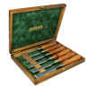 Narex Set of polished bevel edge chisels PREMIUM in wooden box