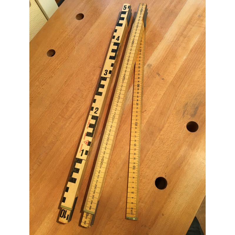 Folded height ruler "Maxi"