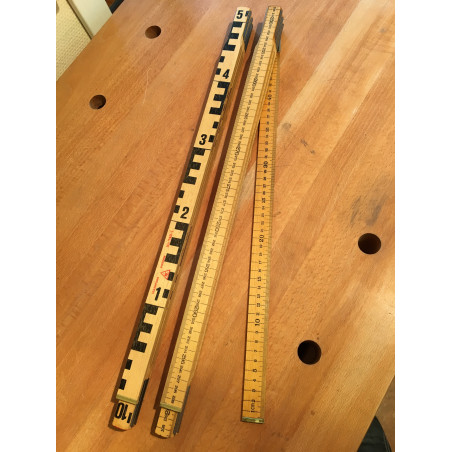 Folded height ruler "Maxi"