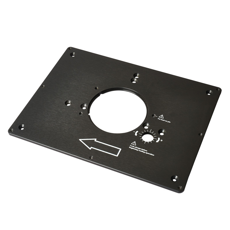 Router table insert plate alloy