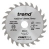 Craft saw blade 130mm x 24 teeth x 20mm