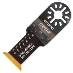 30mm wide oscillating blade wood w/nails BIM TiN coated