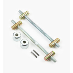 Dubbelskruvtving kit 4 tum