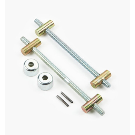 Dubbelskruvtving kit 4 tum