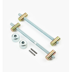 Dubbelskruvtving kit 6 tum