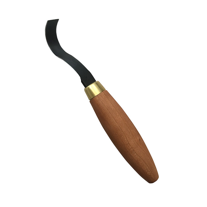 Double Bevel Sloyd Hook Knife