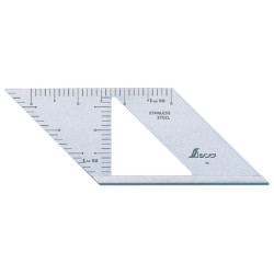 Miter Rule 45 graderwith Right Angle Window