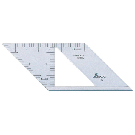 Miter Rule 45 graderwith Right Angle Window