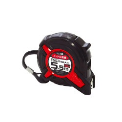 Måttband, talmeter, längd 5.5m , 19mm bredd, märkt på båda sidor