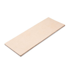 Leather strop for honing, light brown
