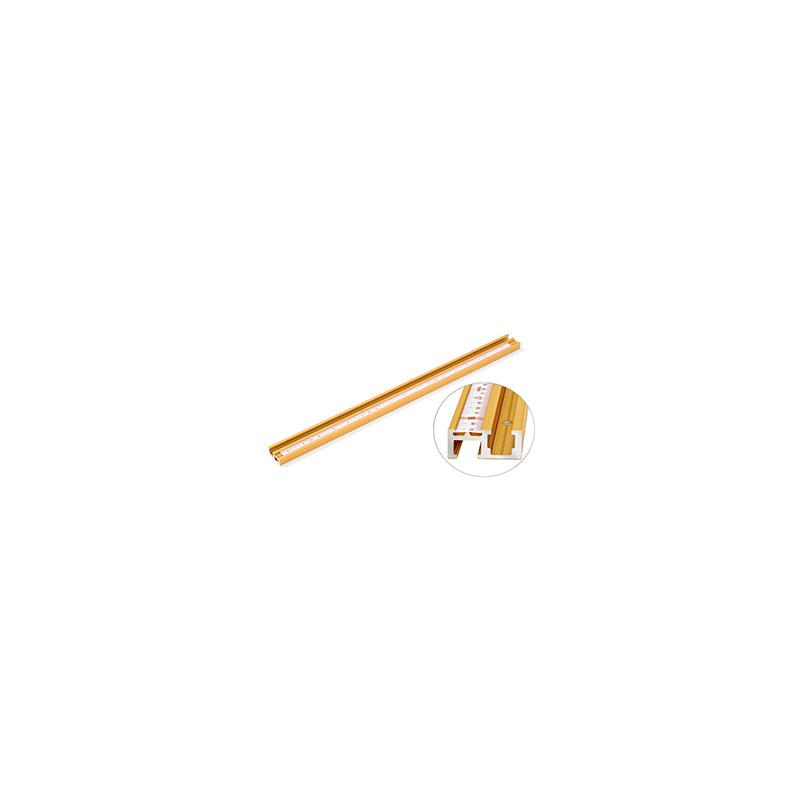 Incra T-Track Plus w/adj Scale Metric 915 mm