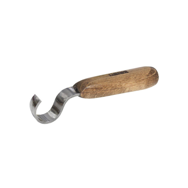 Carving knife for spoon making, left