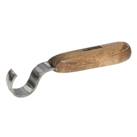 Carving knife for spoon making, left