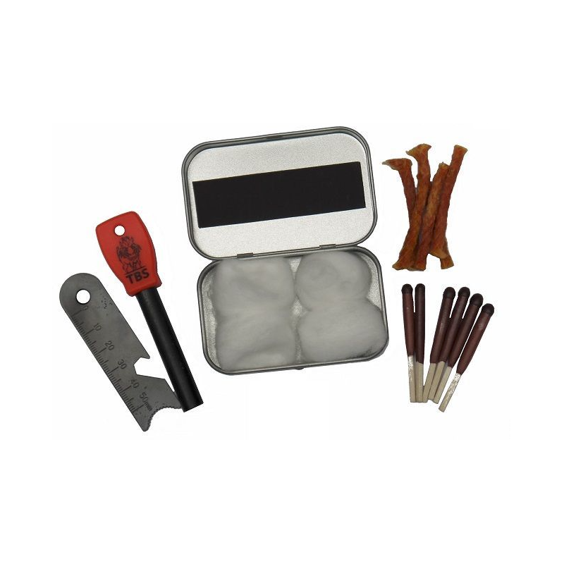 TBS Firelighting Kit with Leather Pouch