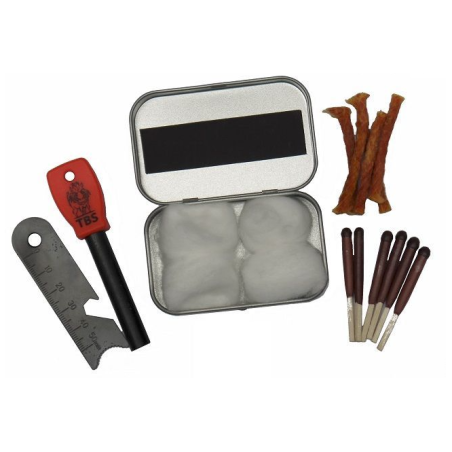 TBS Firelighting Kit with Leather Pouch