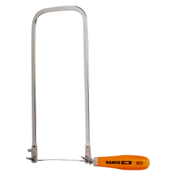 Lövsåg med trähandtag