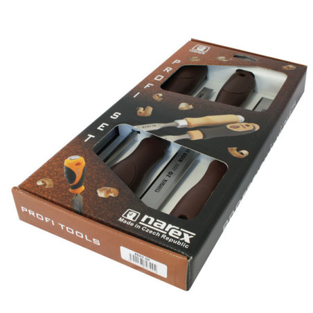 Set 1 of bevel edge chisels