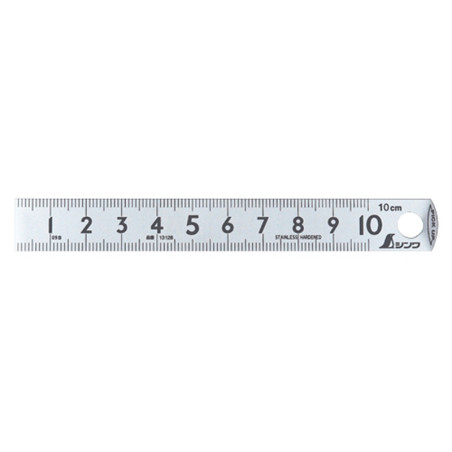 Stainless Pickup Rule Hard Chrome Finish 10cm