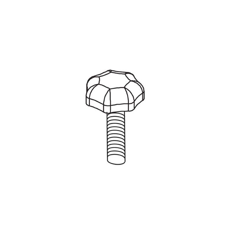 Knob for edge planing assembly CRT/MK3