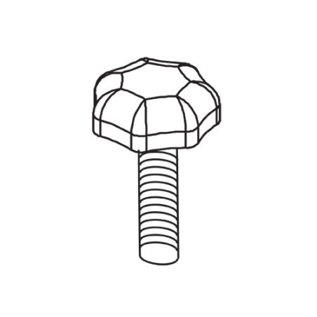 Knob for edge planing assembly CRT/MK3