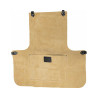 24" Suede Leather Apron With Pocket