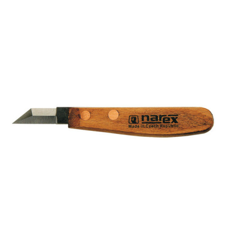 Narex Carving knife notchcutting