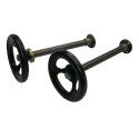 York moxonskruvar med ratt, 240 mm, 2 st