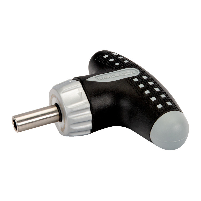 Stubby T Handle Ratcheting Screwdriver