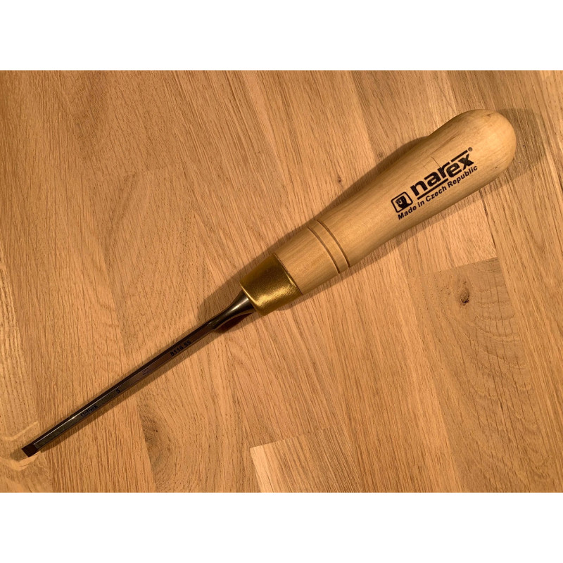 5mm Narex Premium Chisels, waxed finish handle