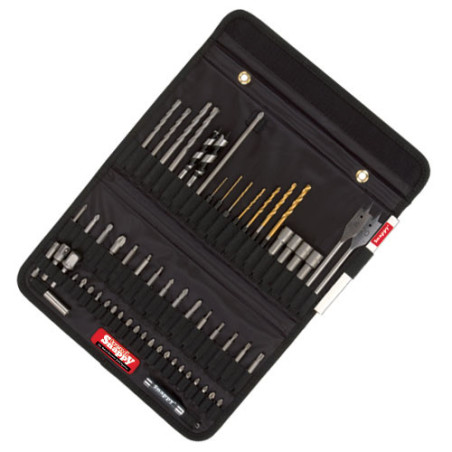 Trend Snappy tool holder 60 piece bit set  - shank 1/4 hex