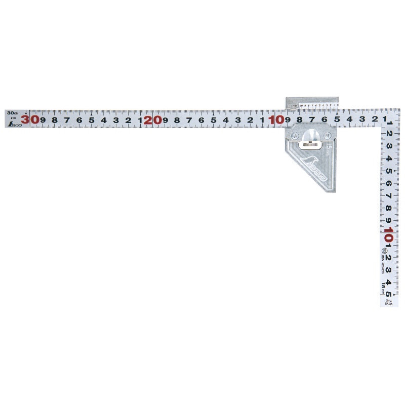 30 cm with 8 Scales with stopper - Metal body