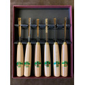 Henry Taylor CT6 Introductory Carving Set, 6 pcs