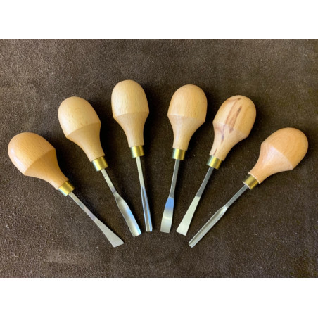 Supersharp Set of 6 Miniature Carving Tools