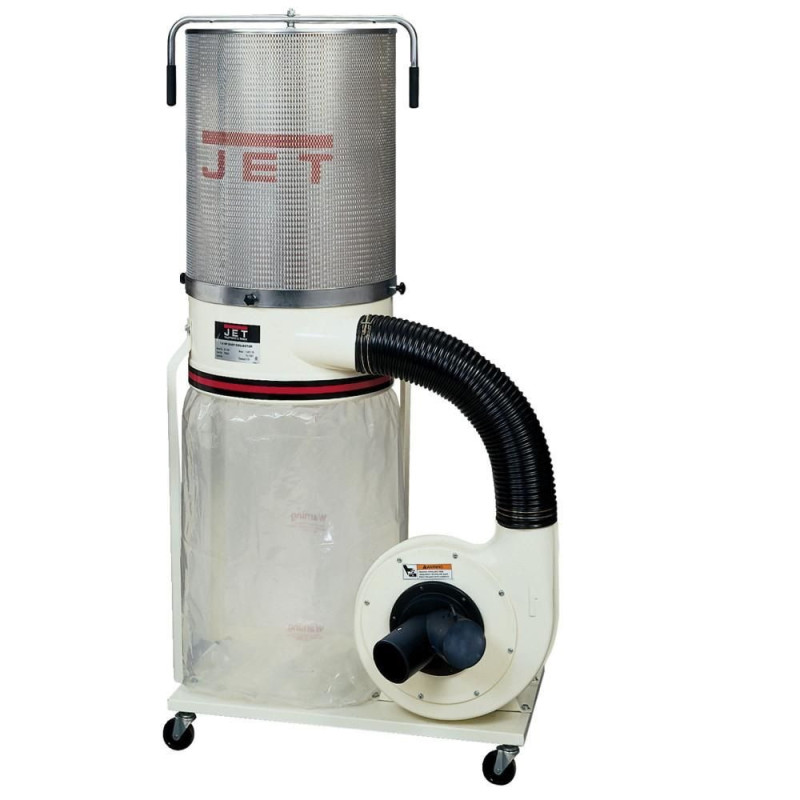 Spånsug med 2-micron patronfilter (3-fas)