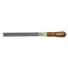 Milled-tooth file with curved teeth 250 mm