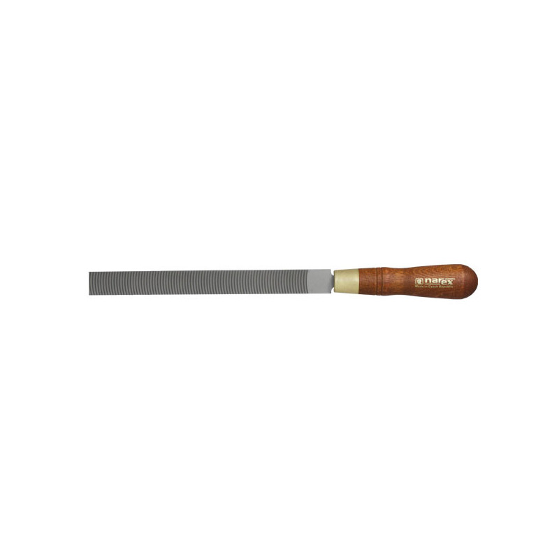 Milled-tooth file with curved teeth 300 mm